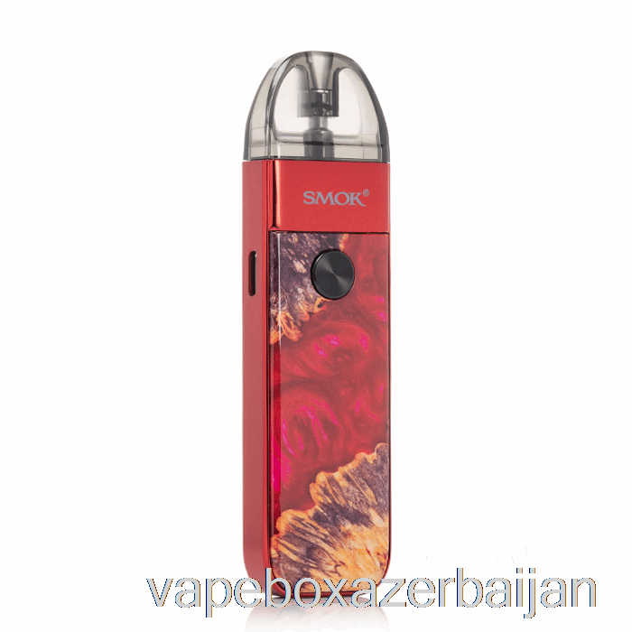 Vape Smoke SMOK POZZ PRO 25W Pod System Red Stabilizing Wood